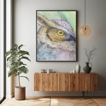 Great Horned Owl Home Decor